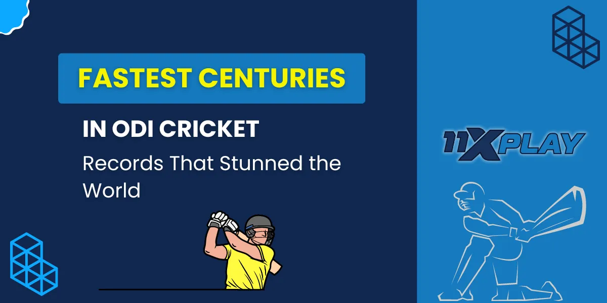 fastest centuries in odi cricket records that stunned the world